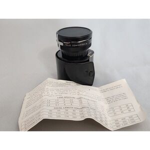 VINTAGE SONAGaR 2X AUTO TELE CONVERTER LENS
